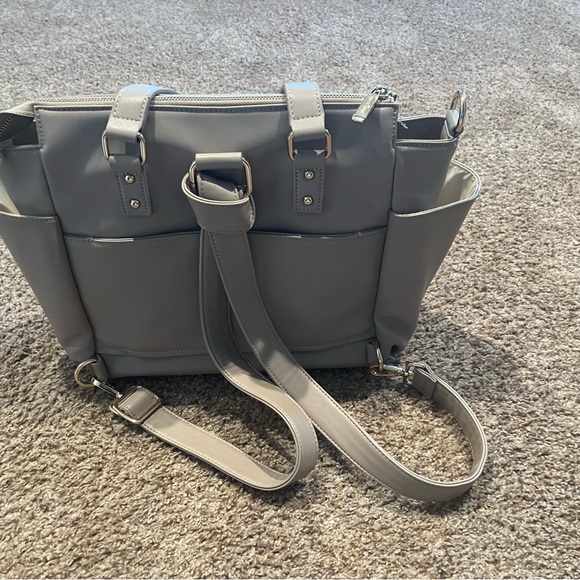 White Elm Gemini Mini Convertible Backpack - Picture 6 of 12